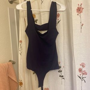 Great condition: open back bodysuit.